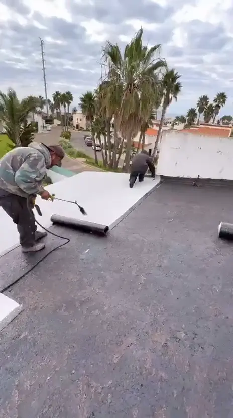 Video: preparación y aplicación de primario en azotea residencial